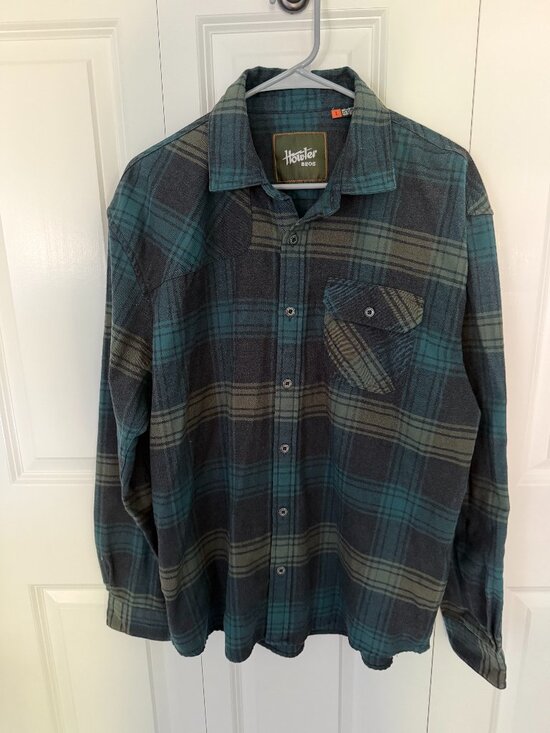 Howler Brothers Other - Howler Bros - Harkers Flannel Mesa Plaid: Twilight Men's Large Blue/Green